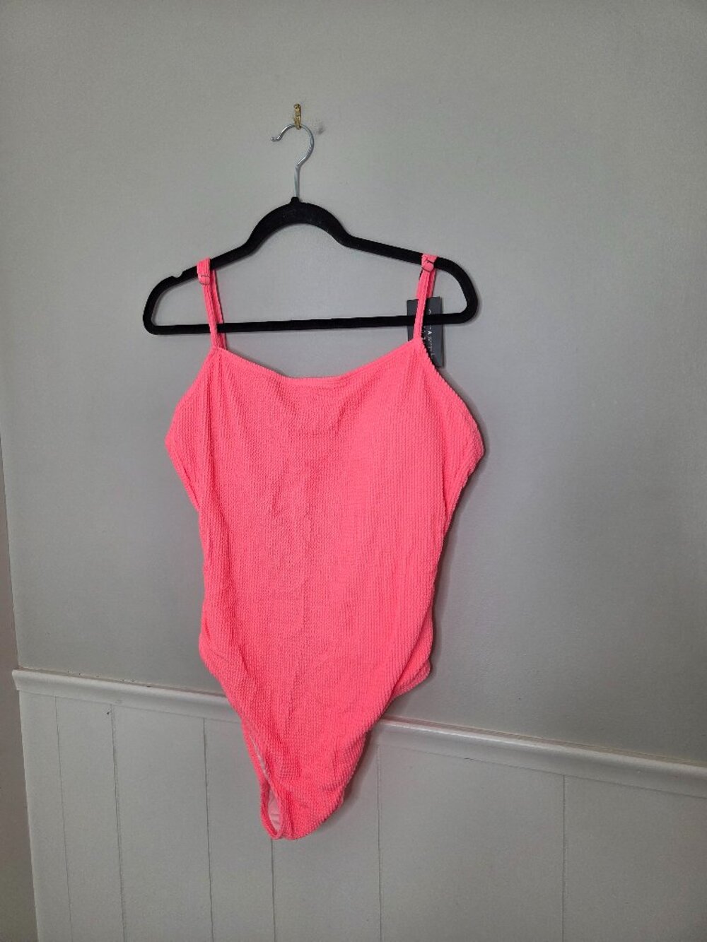 NWT LITTLE BIPSY Hot Pink Ruched Ruffle One Piece Swimsuit